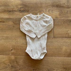 Quincy Mae 3-6 month stripe bodysuit